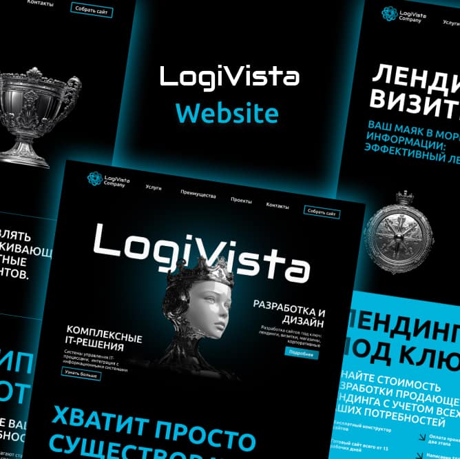 Разработка сайта для ООО «ЛогиВиста»