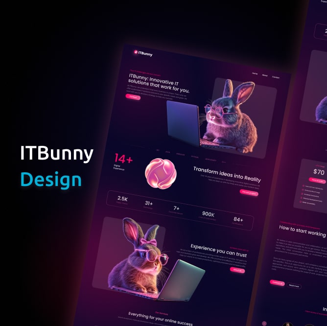 Кейс по разработке дизайна для ITBunny